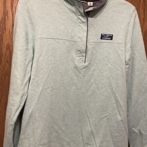 L.L. Bean Women's Light Blue Sweatshirt